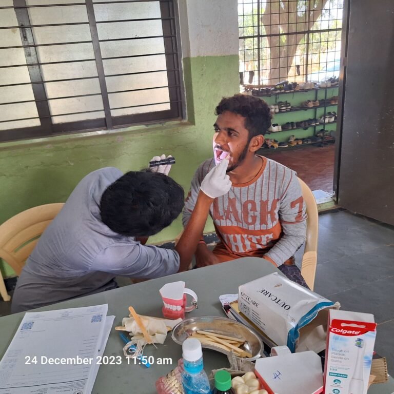 Dr G Amar Prasad, Brace Dental Clinic, Free Dental Camp