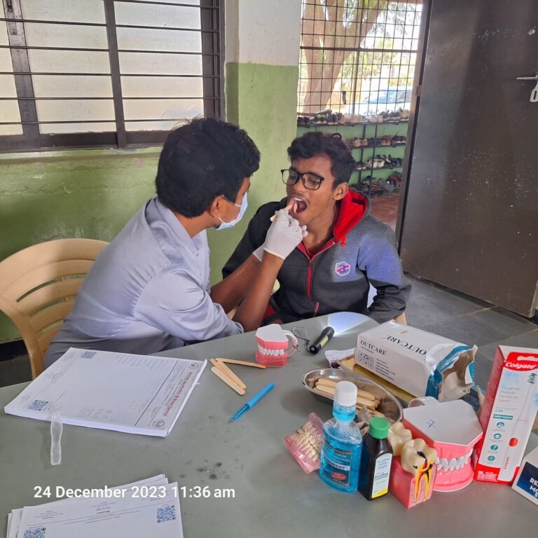 Dr G Amar Prasad, Brace Dental Clinic, Free Dental Camp