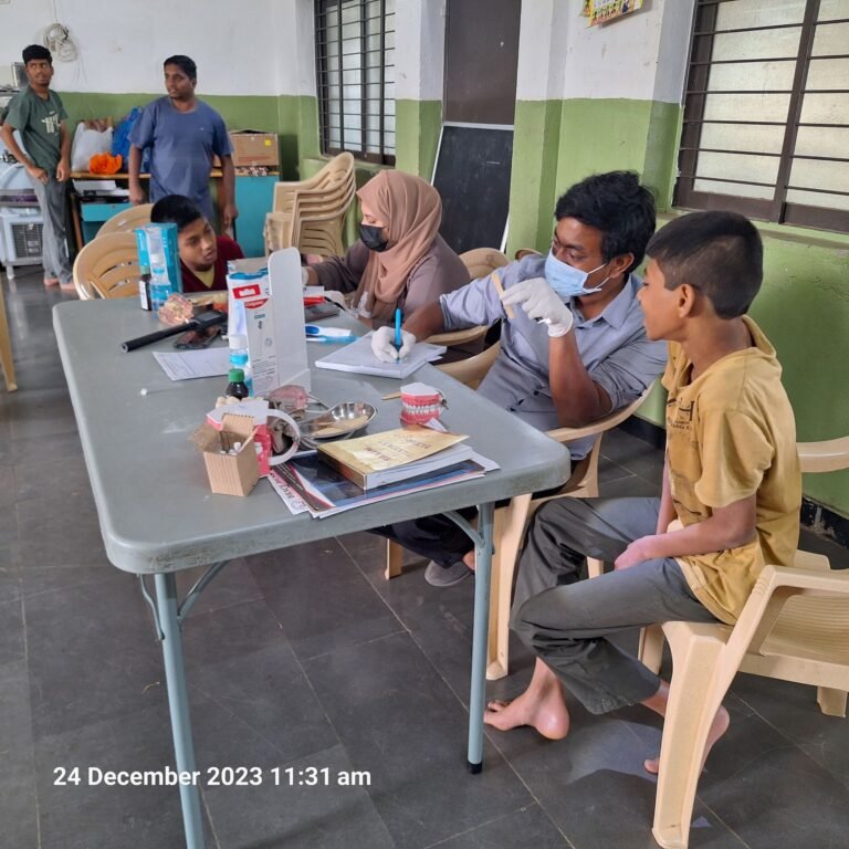 Dr G Amar Prasad, Brace Dental Clinic, Free Dental Camp