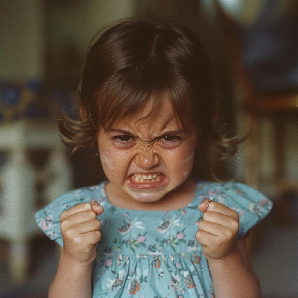 Angry Child, Brace Dental Clinic